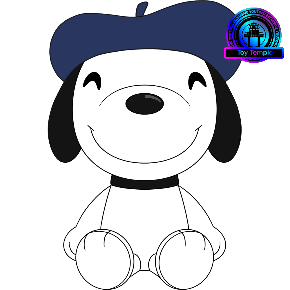 French Snoopy Plush (9in)