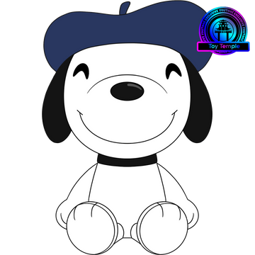 French Snoopy Plush (9in)
