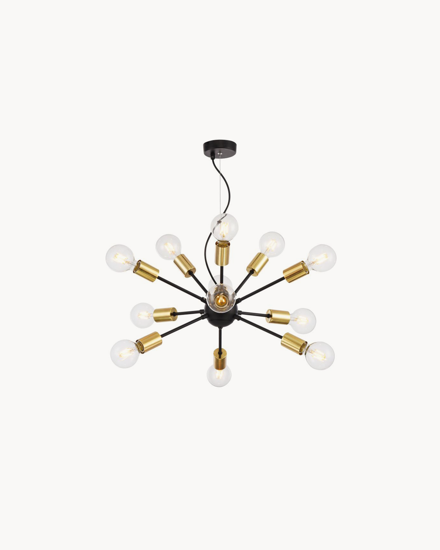 Lampada a sospensione Jackson - Oro - Metallo