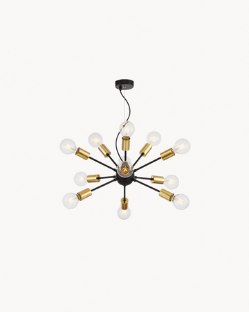 Lampada a sospensione Jackson - Oro - Metallo