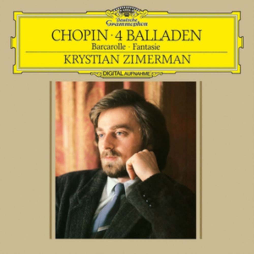 Krystian Zimerman CHOPIN 4 BALLADS LP Vinyl 180gm NEW 2017