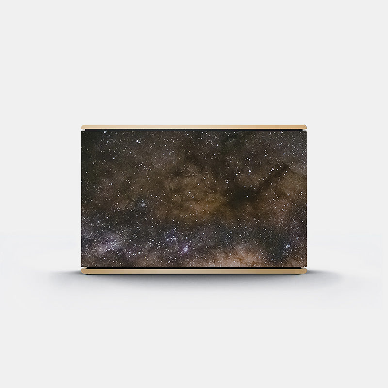 Galaxy cover replacement for Bang & Olufsen BeoSound Level by Tegrino Studio featuring a galaxy, entire, printed on acoustically transparent fabric