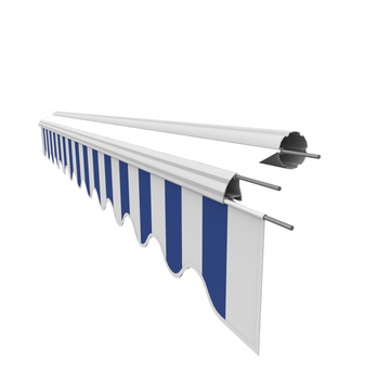 Markisen-Ersatzvolant – Für 4 m Markisen (383x21 cm), PU-beschichtet, 280 g/m² - Vana Deutschland