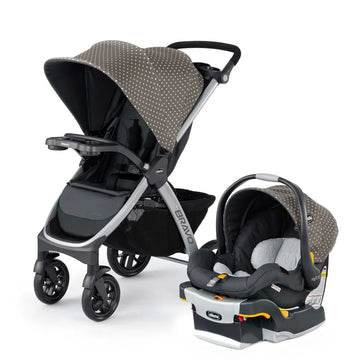 Bravo 3-in-1 Quick  Fold Trio Travel System - Calla