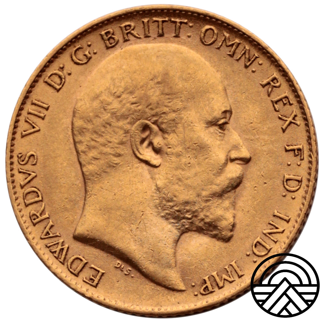 Wielka Brytania, 1/2 Suwerena, 1909 r.