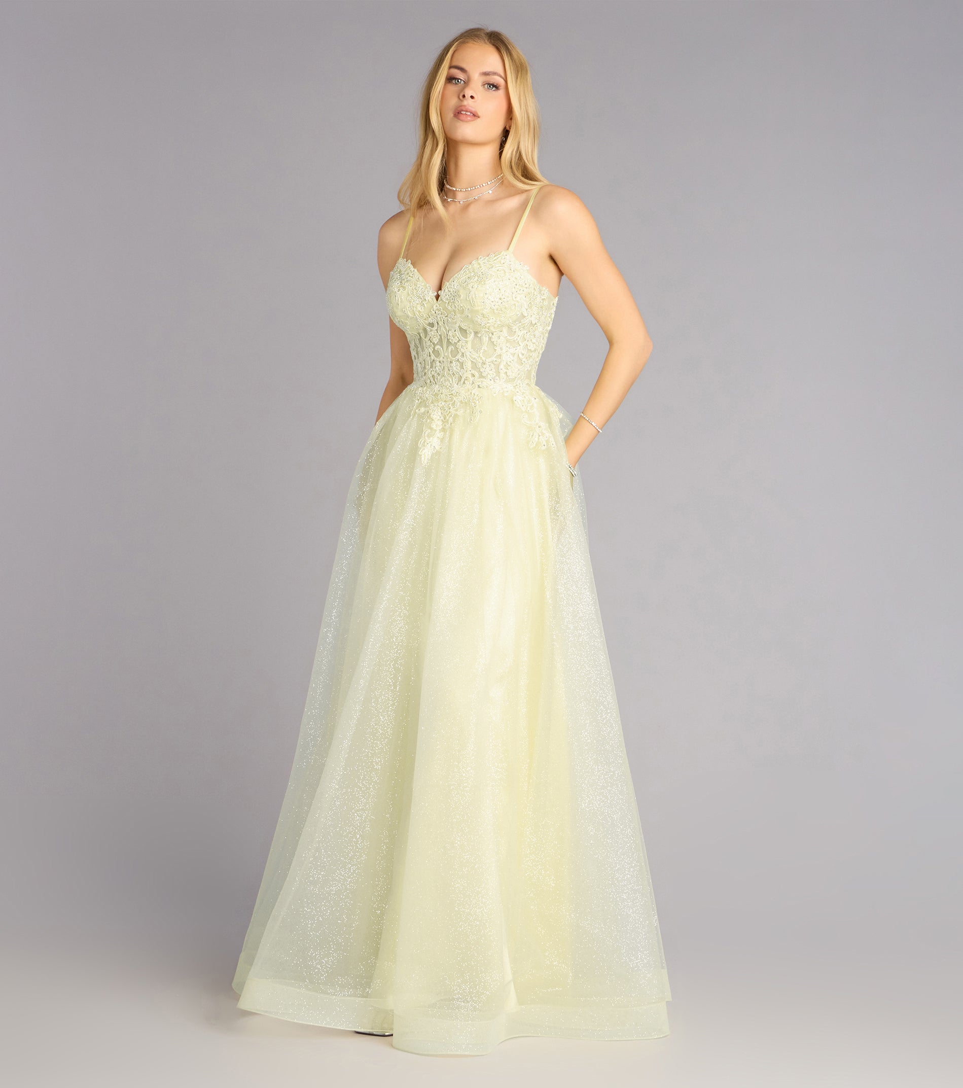 Yellow Prom Dresses