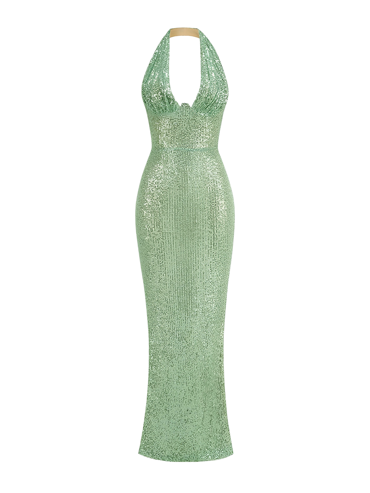 Esme-Deep V Gown