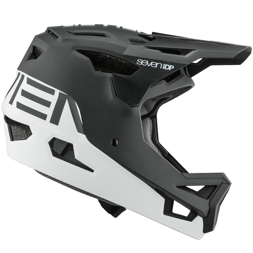 7iDP Project 23 ABS Full Face XL/2XL Matte Black/White