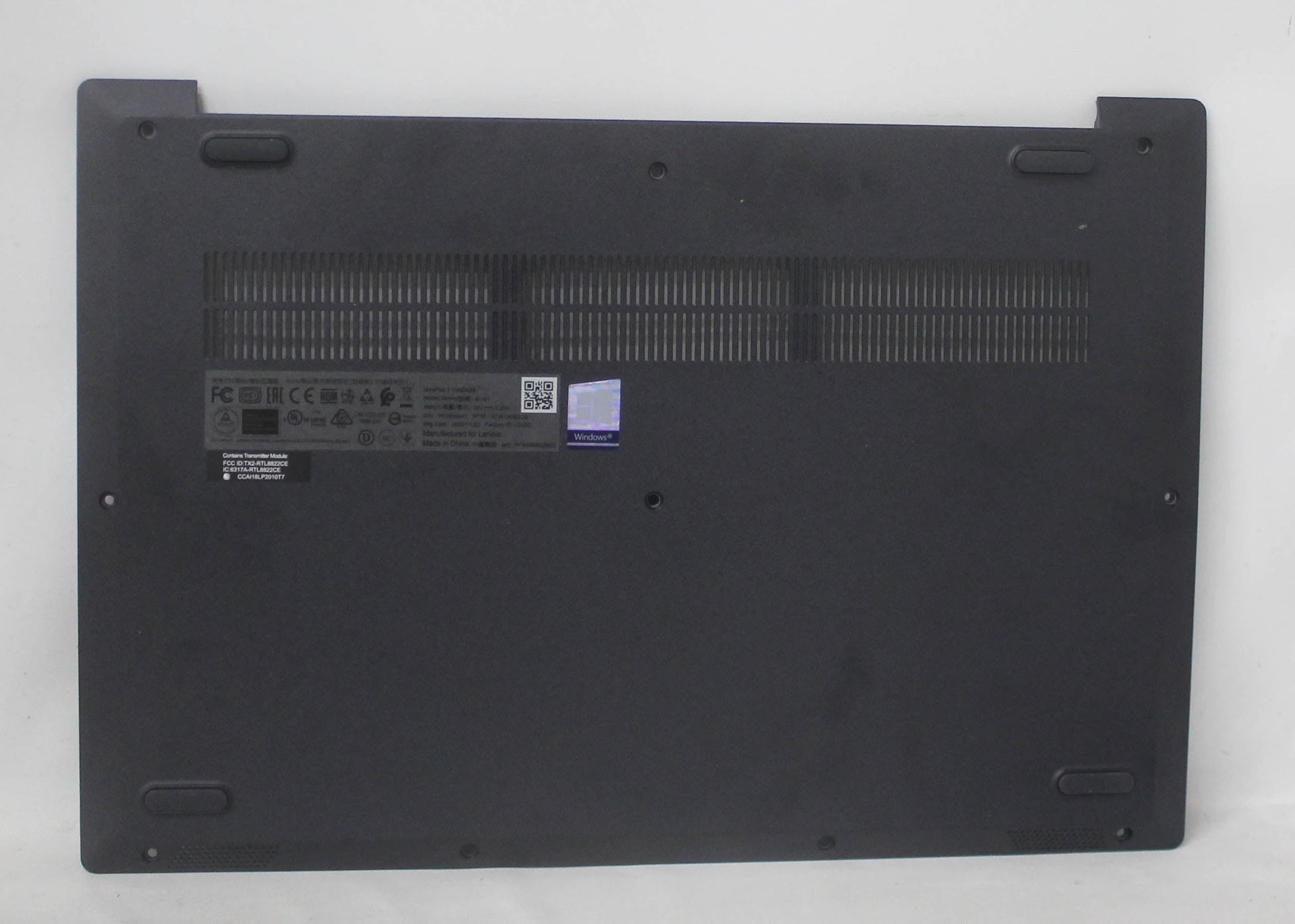 Lenovo Bottom Base Cover Black Ideapad 3 15Ada05 Type 81W1 Refurbished AP1JV000870