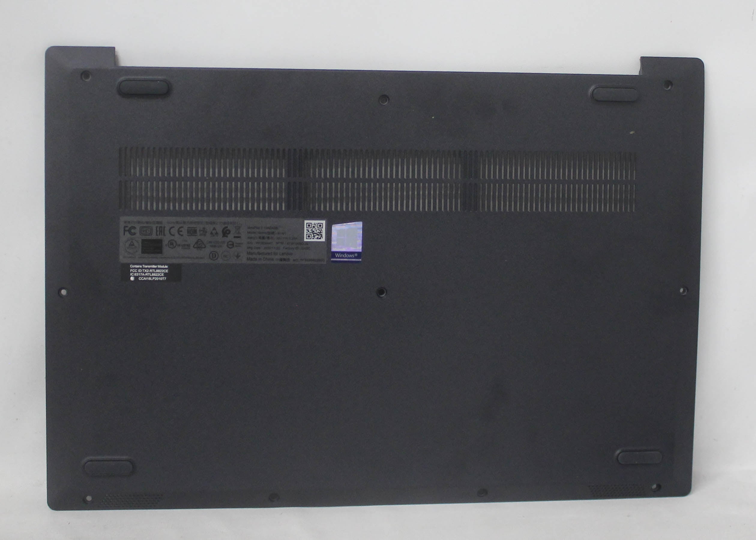 Lenovo Bottom Base Cover Black Ideapad 3 15Ada05 Type 81W1 Refurbished AP1JV000870