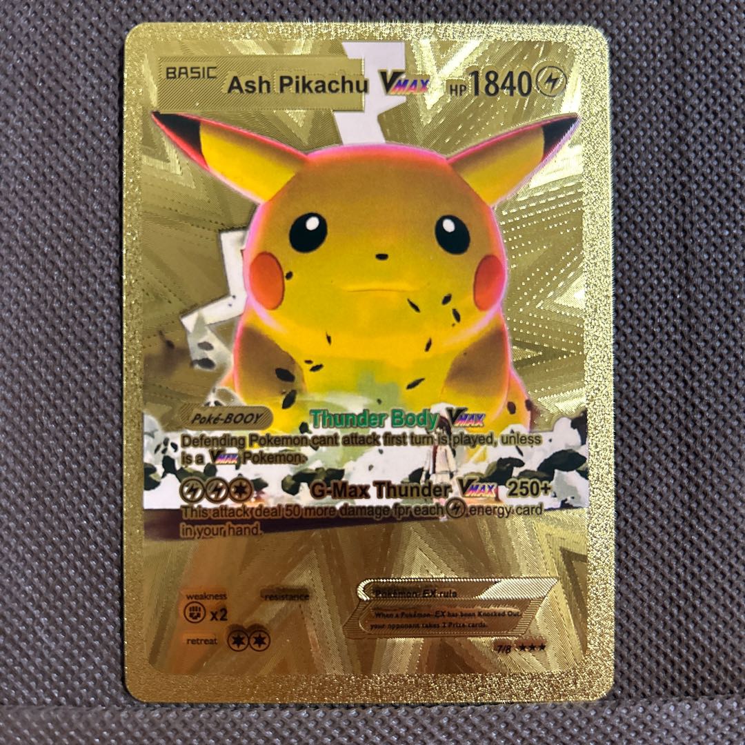 004] Pikachu Ash Pikachu VMAX 1枚 (Used) （1356141470）| magi -TCG Marketplace-
