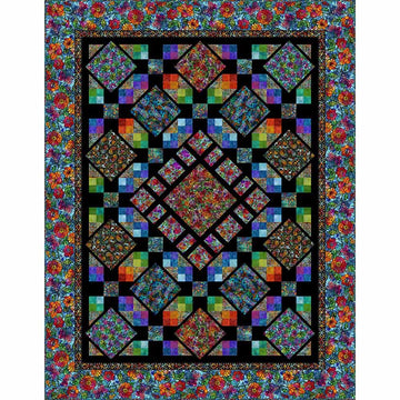 Dear Clara - Blue - Jason Yenter - In The Beginning Fabrics - Quilt Kit