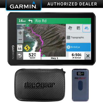 Garmin zumo XT 5.5" Bluetooth Hands-Free Motorcycle Navigator GPS w/ Power Bank Bundle