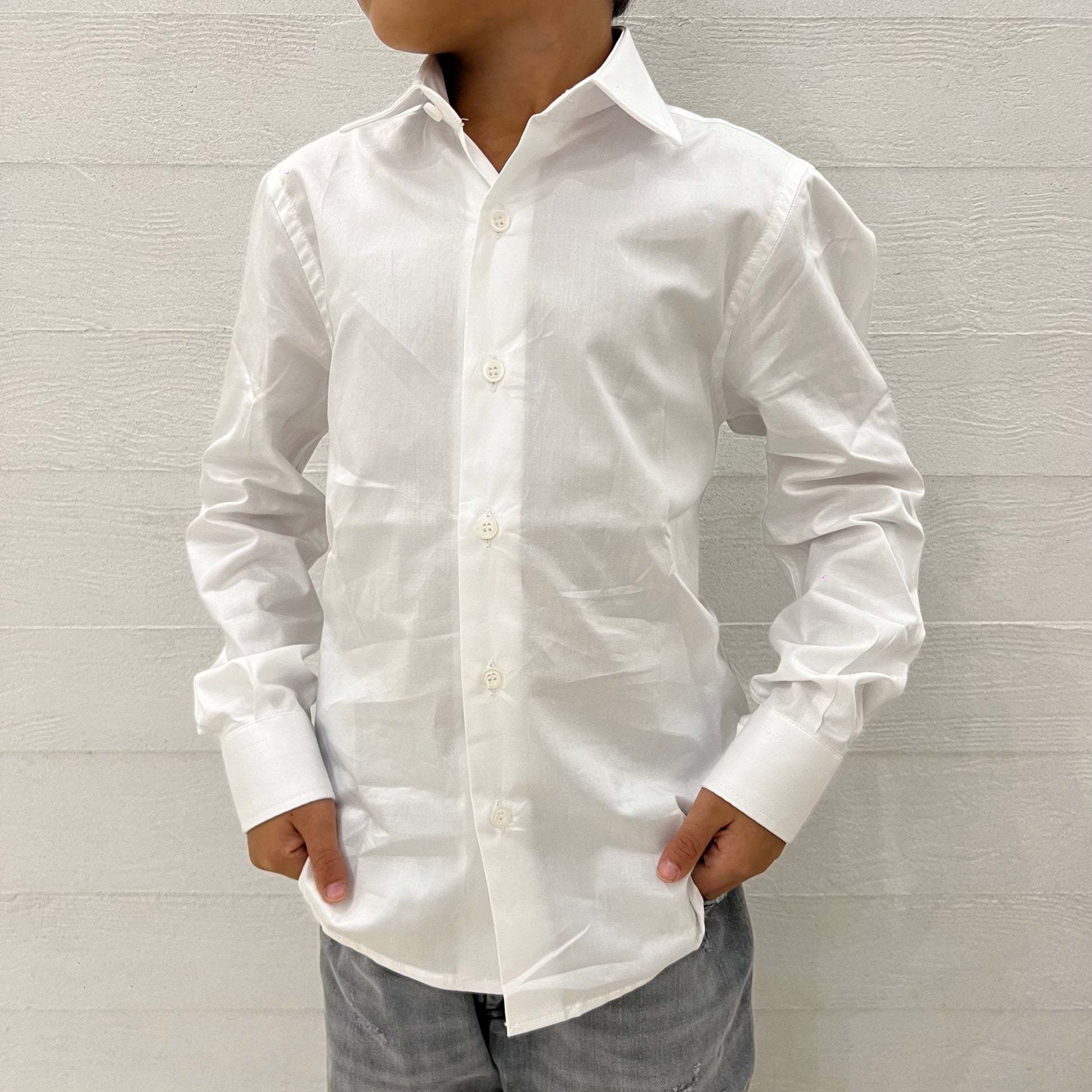 Camicia Tinta Unita Bianca
