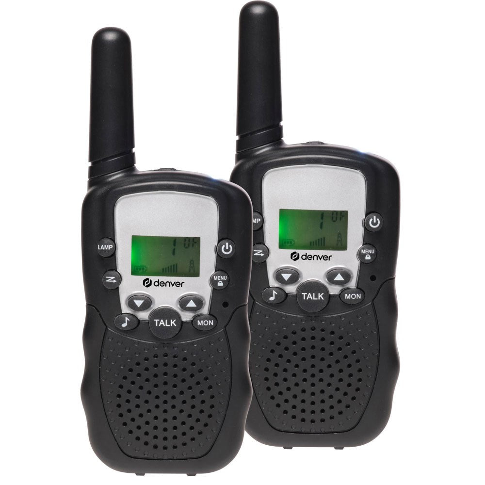 Denver WTA-449 Walkie Talkie - 2 stk - Sort