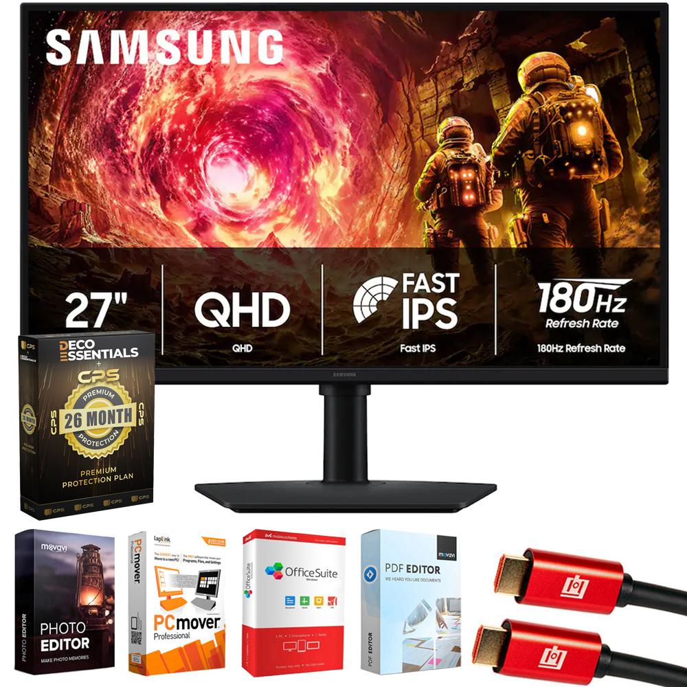 Samsung 27" Odyssey G5 G50F QHD Gaming Monitor + 26 Months Protection Bundle