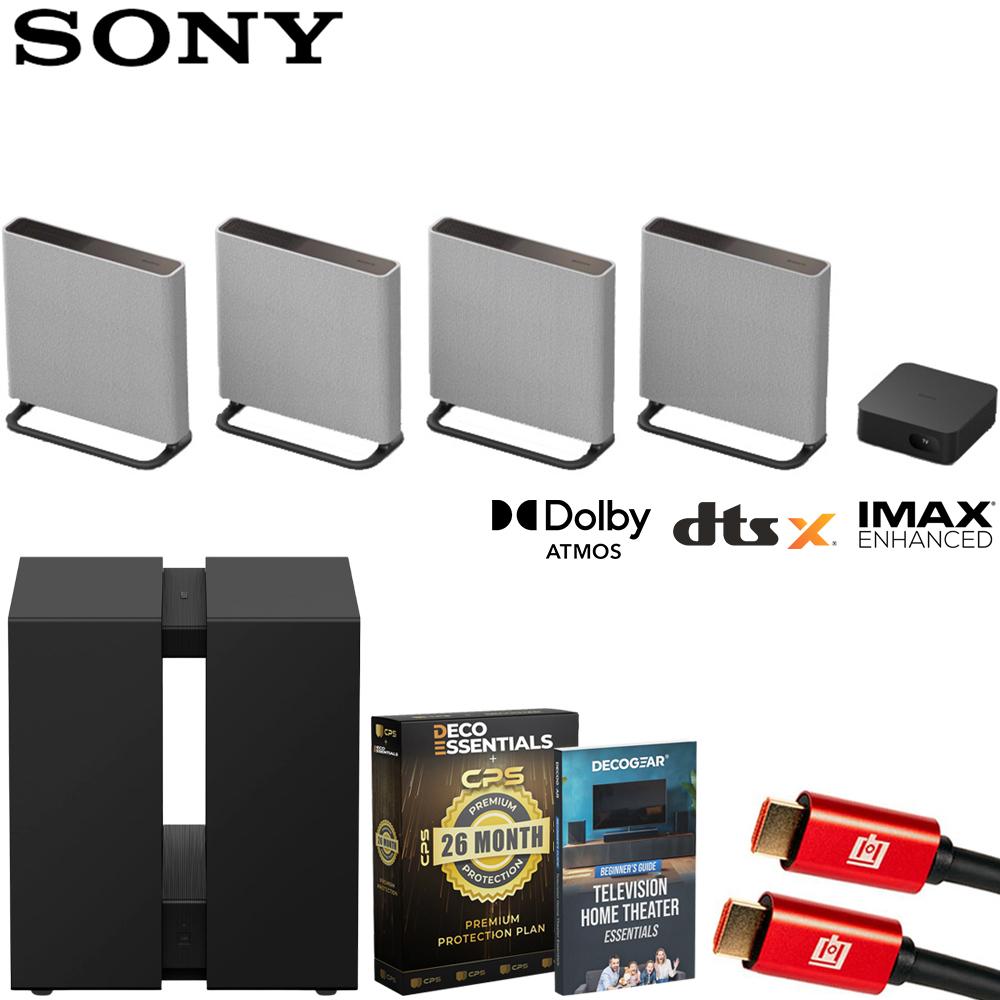 Sony BRAVIA Theater Quad w/ BRAVIA Theatre Sub 9 + 26 Month Protection Bundle