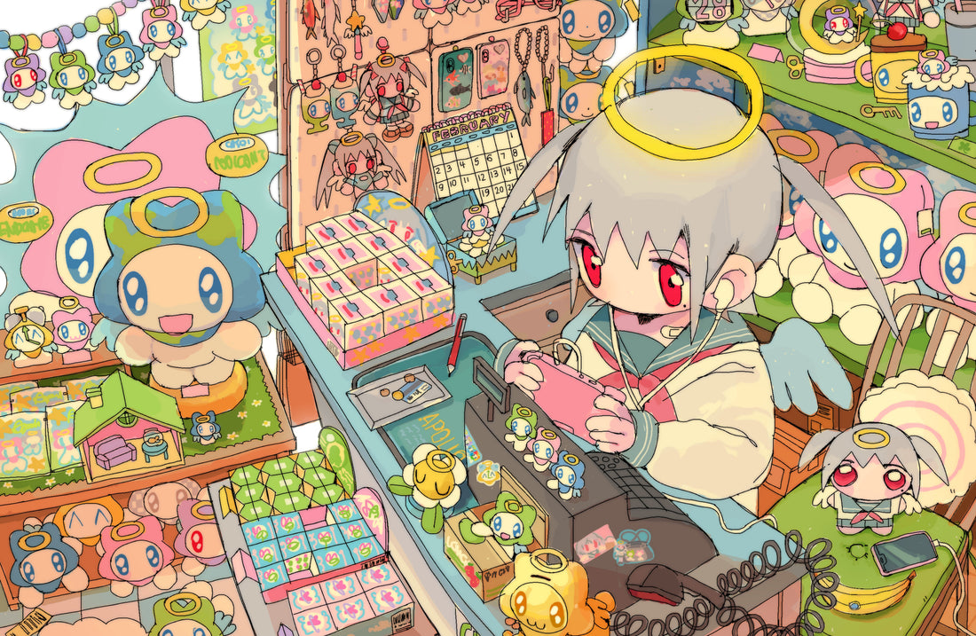 apollo's shop 11x17 print