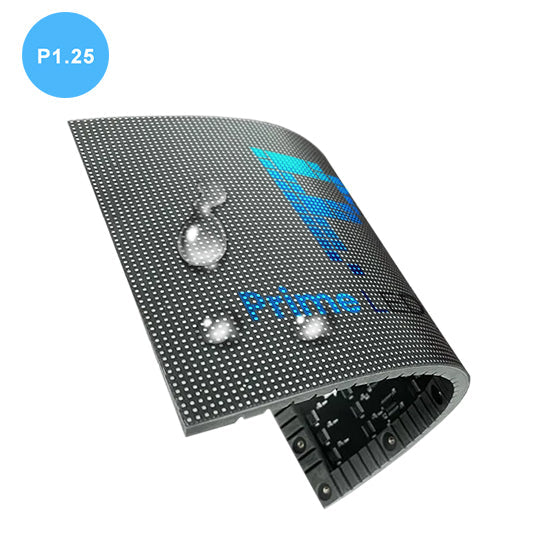 PIF-G Series P1.25 Indoor Flexible LED Display Module – 240×120mm | GOB | 1/64 Scan | 700nits | ≥3840Hz | Soft Back Shell with Magnet | Fine Pitch GOB Display & Experience Centers