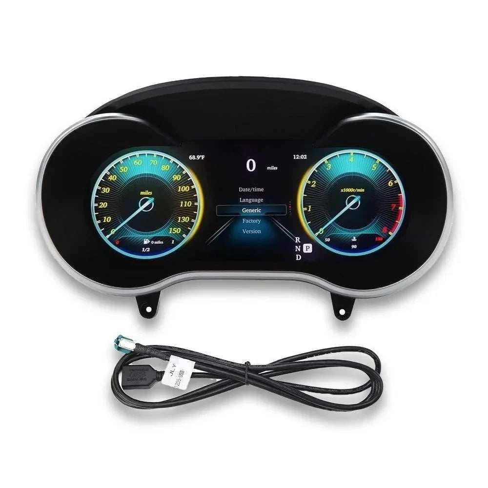 MERCEDES GLA VIRTUAL DASHBOARD 2016 - 2019