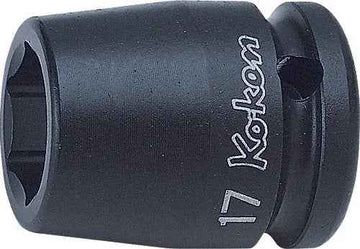 1/2 Sq. Dr. Socket  9/16 6 point Length 38mm