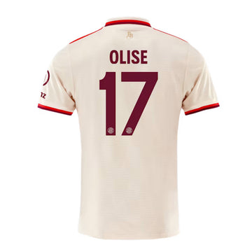 Kids & Junior Bayern Munich Michael Olise 17 Third Soccer Jersey Mini Kit 2024/25