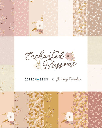 Cotton + Steel - Enchanted Blossoms - Charm Pack 5x5