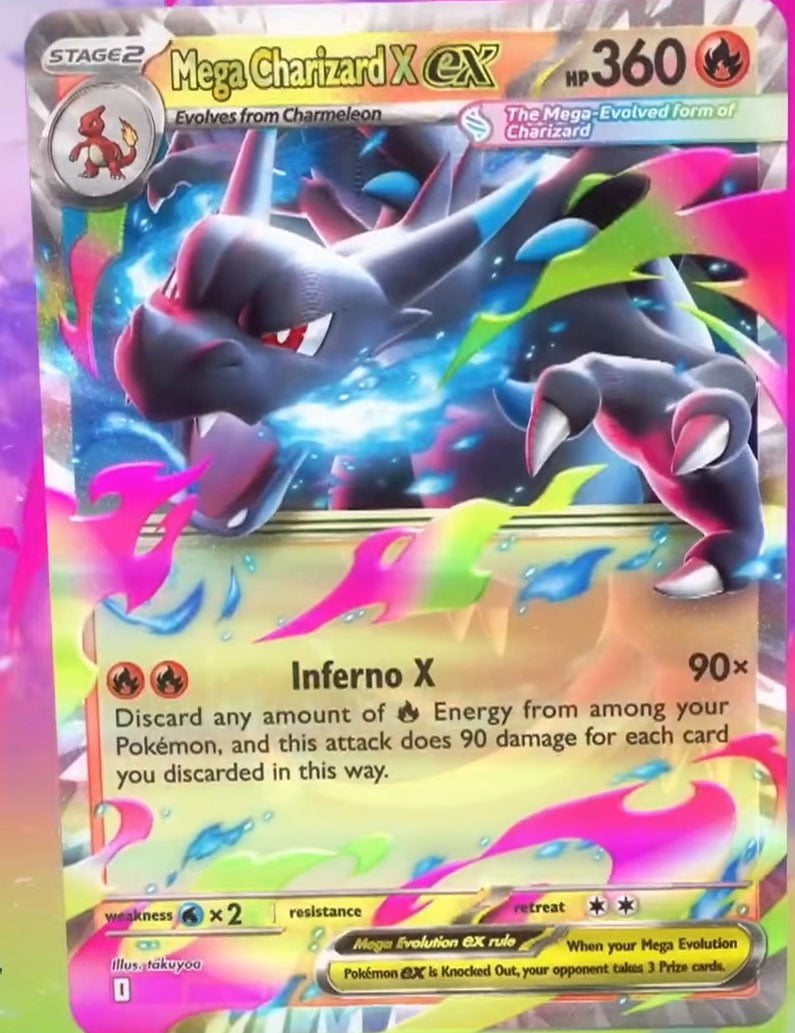 Mega Charizard ex and Mega Attack Rares Revealed at Worlds! - PokeBeach