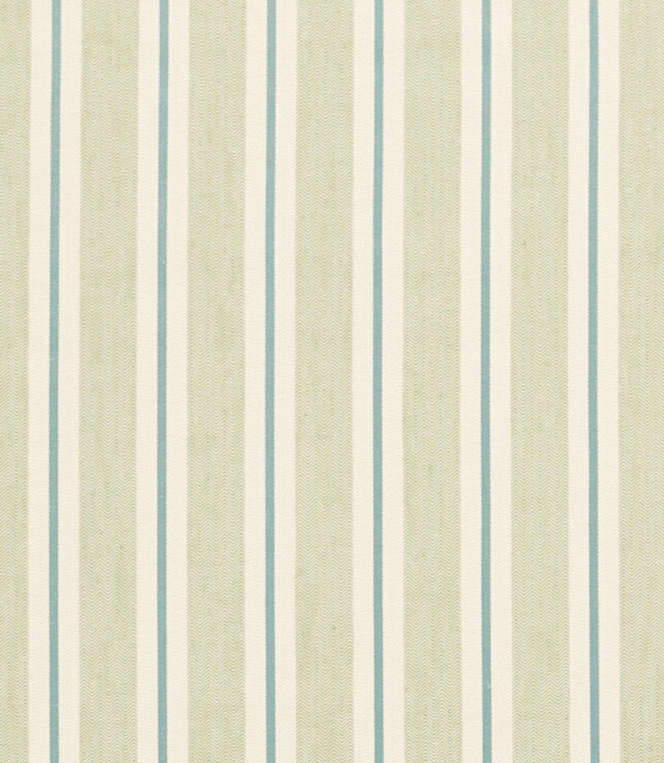 Melton Stripe Fabric / Seaglass