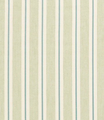 Melton Stripe Fabric / Seaglass