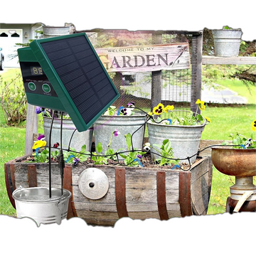 Solar Drip Irrigation System for Indoor Potted Plants Yieryi