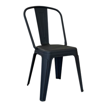 Silla Tolix Negro | Plástico Reforzado