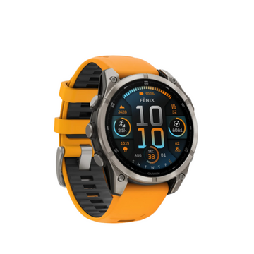 Garmin Fēnix 8 Amoled Sapphire Smartwatch 47mm - Gps, Compass, Gyroscope And Barometric Altimeter | Montre Connectee Garmin Fēnix 8 Amoled Sapphire 47mm - Gps, Boussole, Gyroscope Et Altimetre Baromet