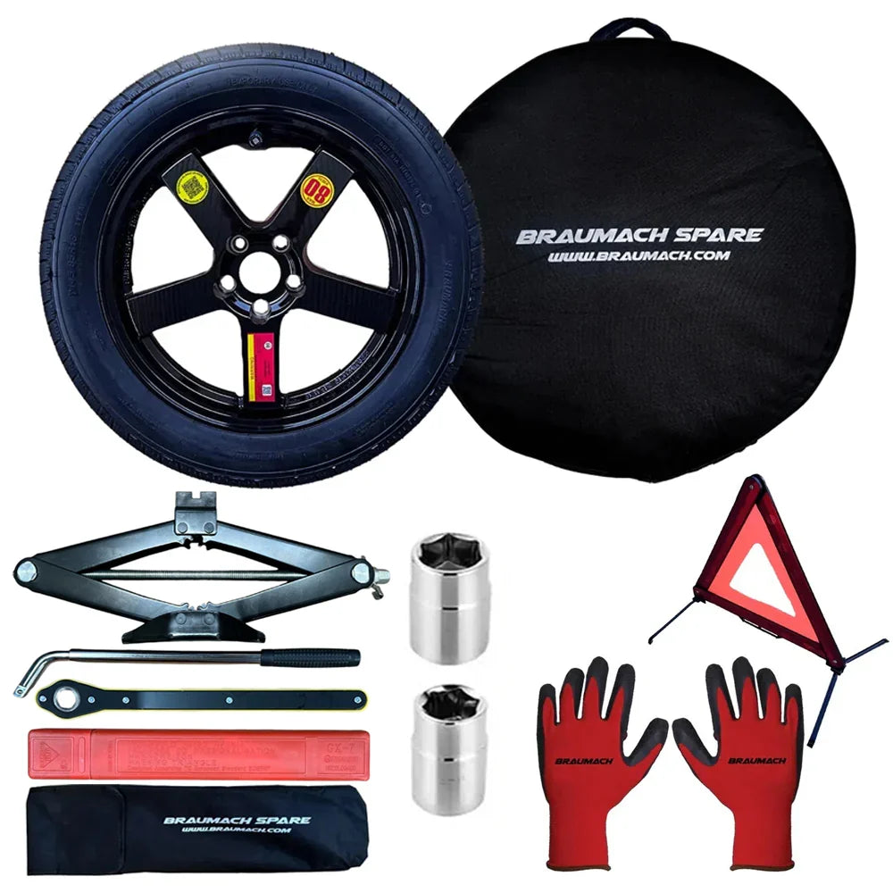 Hyundai IONIQ 6 EV Space Saver Spare Wheel Kit - HUB CENTRIC - Braumach Spare Wheel Kit All Models - 2021-2026
