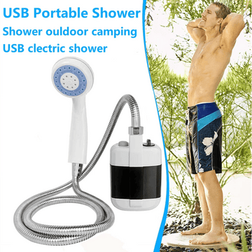 CampFlow™ | Mobile USB-Campingdusche für Outdoor & Reisen