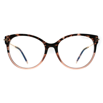 Tom Ford Glasses Frames FT5770-B 055 Havana Pink Women