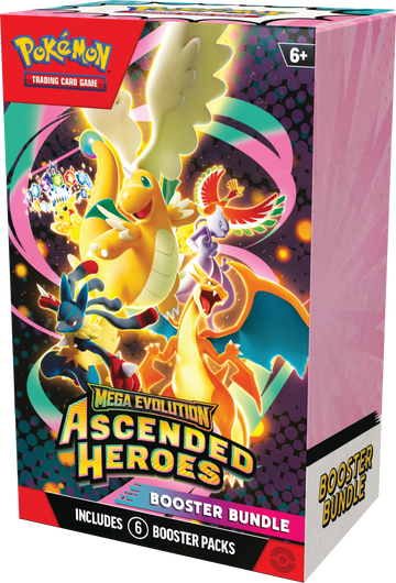 Pokemon Trading Card Game: Mega Evolution - Ascended Heroes Booster Bundle