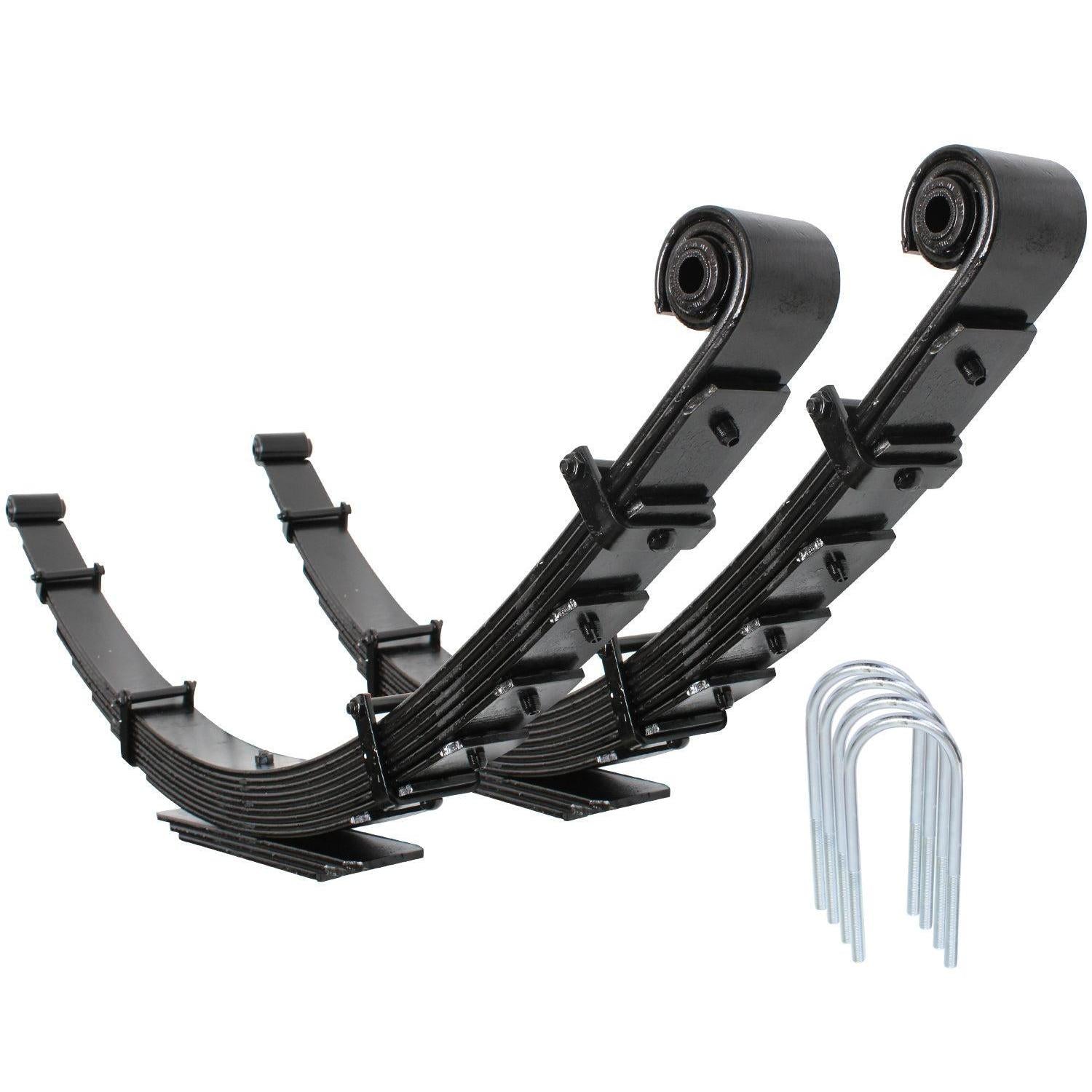 2017-2026 Super Duty 4x4 XXHD +3500lbs Progressive Leaf Spring Kit - 1" Lift (CS-FFSP-LVL-17-XXHD)