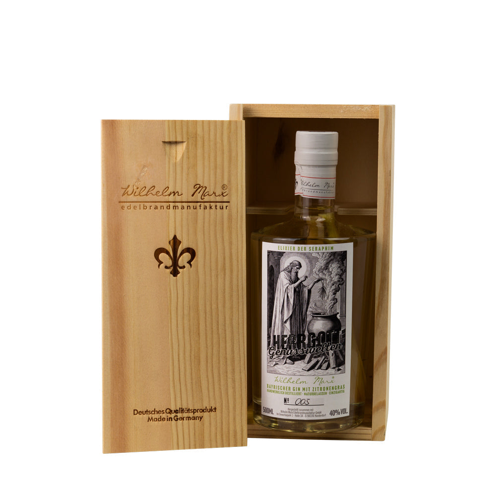 HerrGott Genusswelten - Gin mit Zitronengras