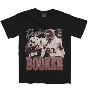DAYLAN BOOKER GRAPHIC BLACK TEE