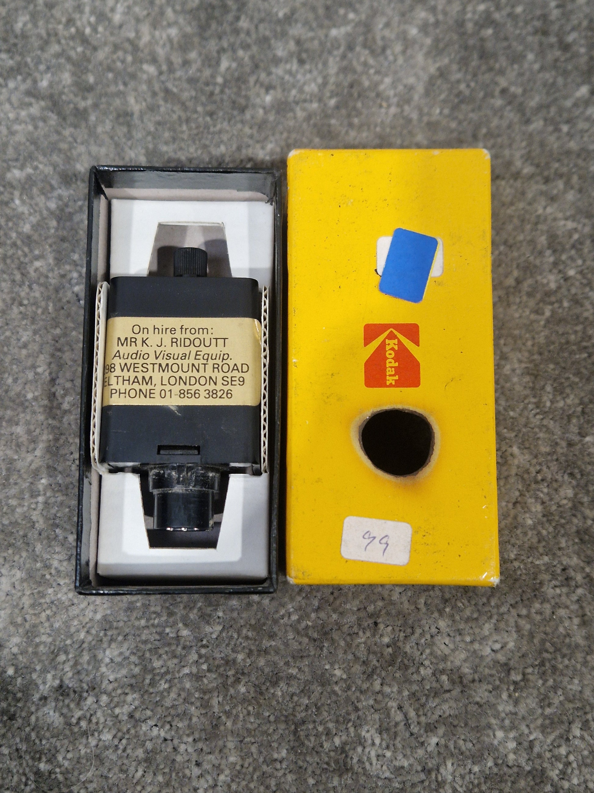 Kodak Carousel Projector INTERVAL TIMER - Precise Timing, Easy Operation - Excellent w/ Original Box
