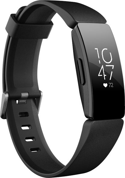 Fitbit Inspire HR Heart Rate & Fitness Tracker, One Size -  Black - ONLINE ONLY