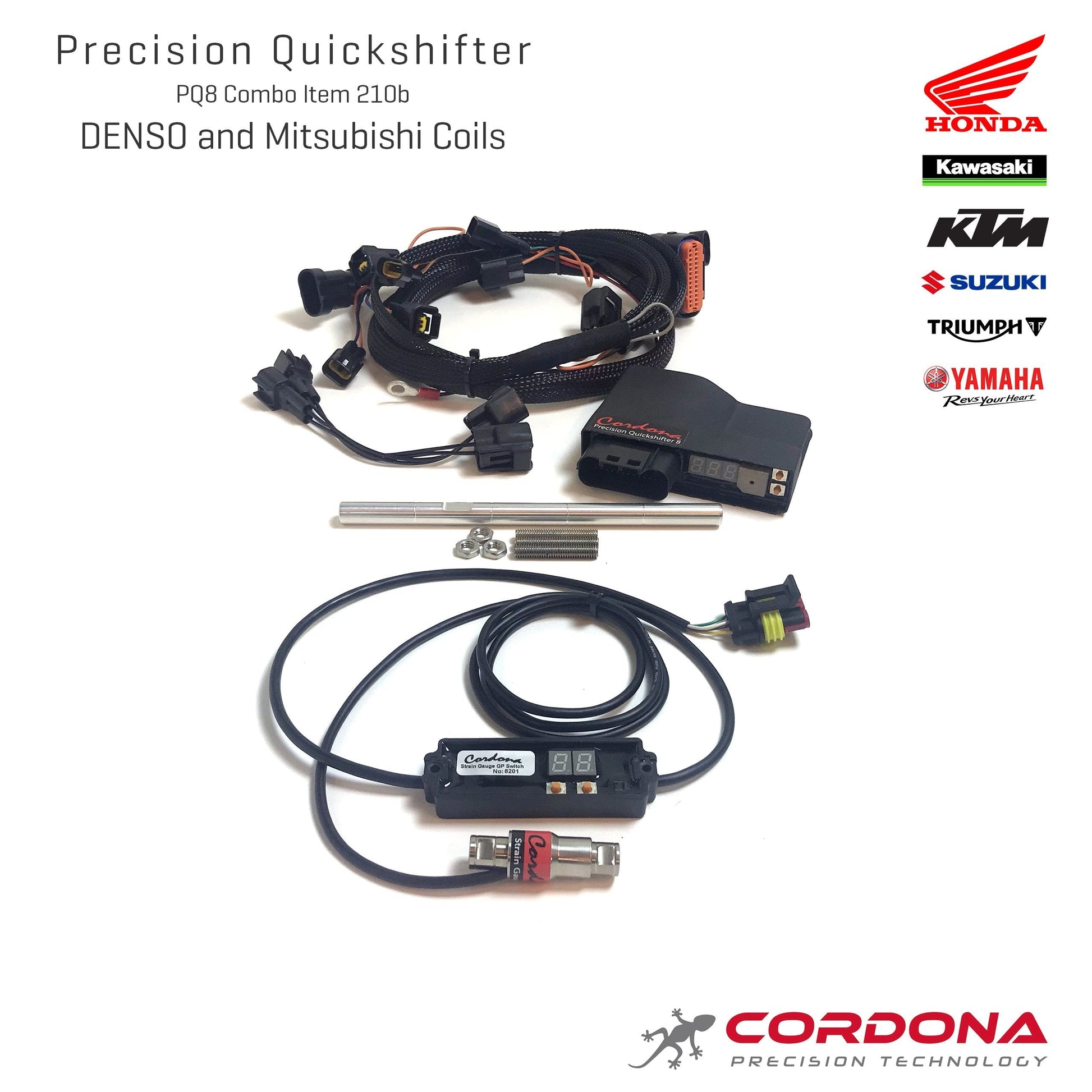 Cordona quickshifter voor Triumph Daytona 675