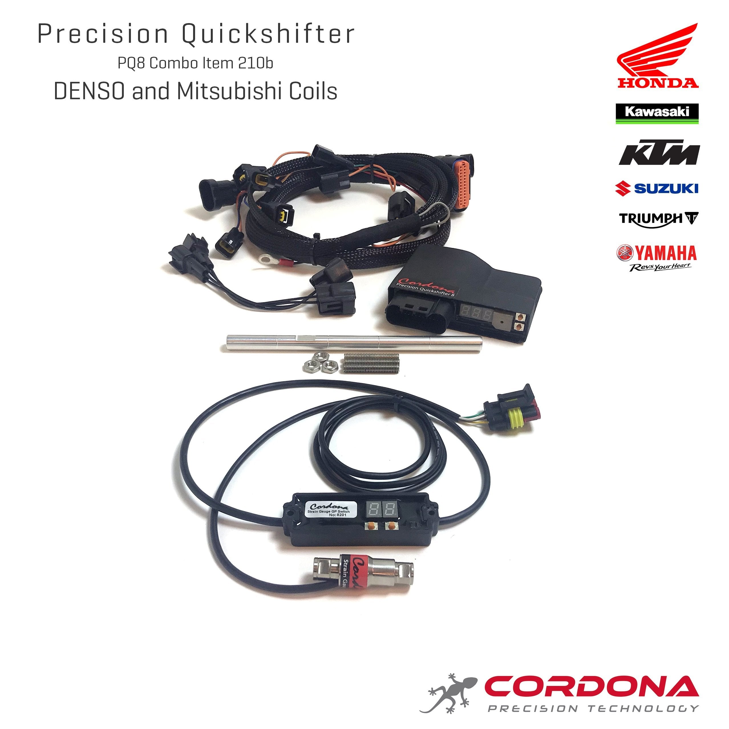 Cordona quickshifter voor Triumph Daytona 675