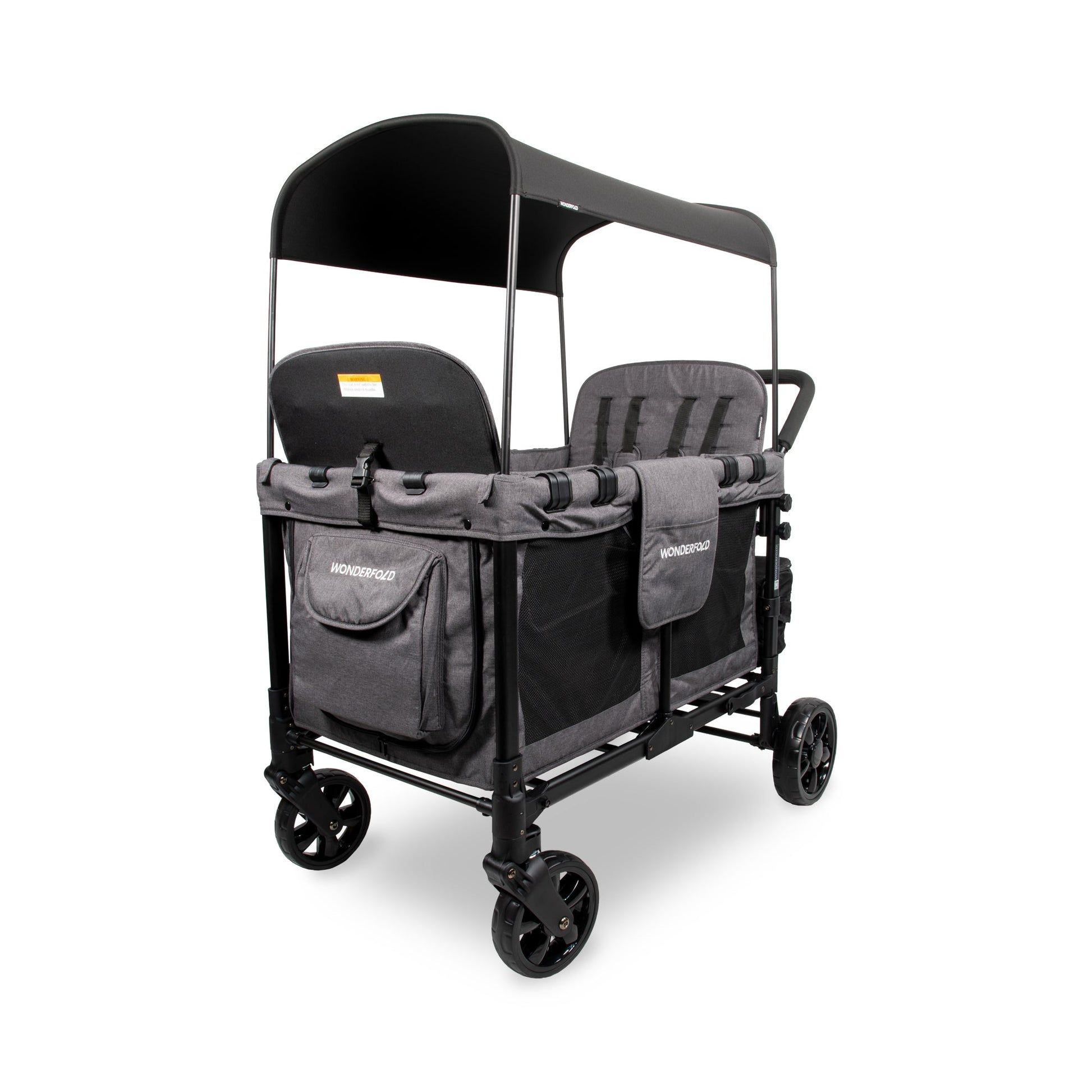 Wonderfold | Kinderwagen | Original Quad Stroller Wagon | Charcoal Grey