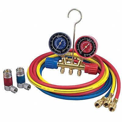 ROBINAIR 45111 Manifold Hose Kit Brass