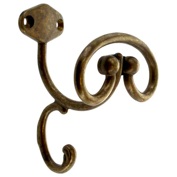 Appendiabiti Anticato.43007 Mm.106 Ottone - 6 Bl