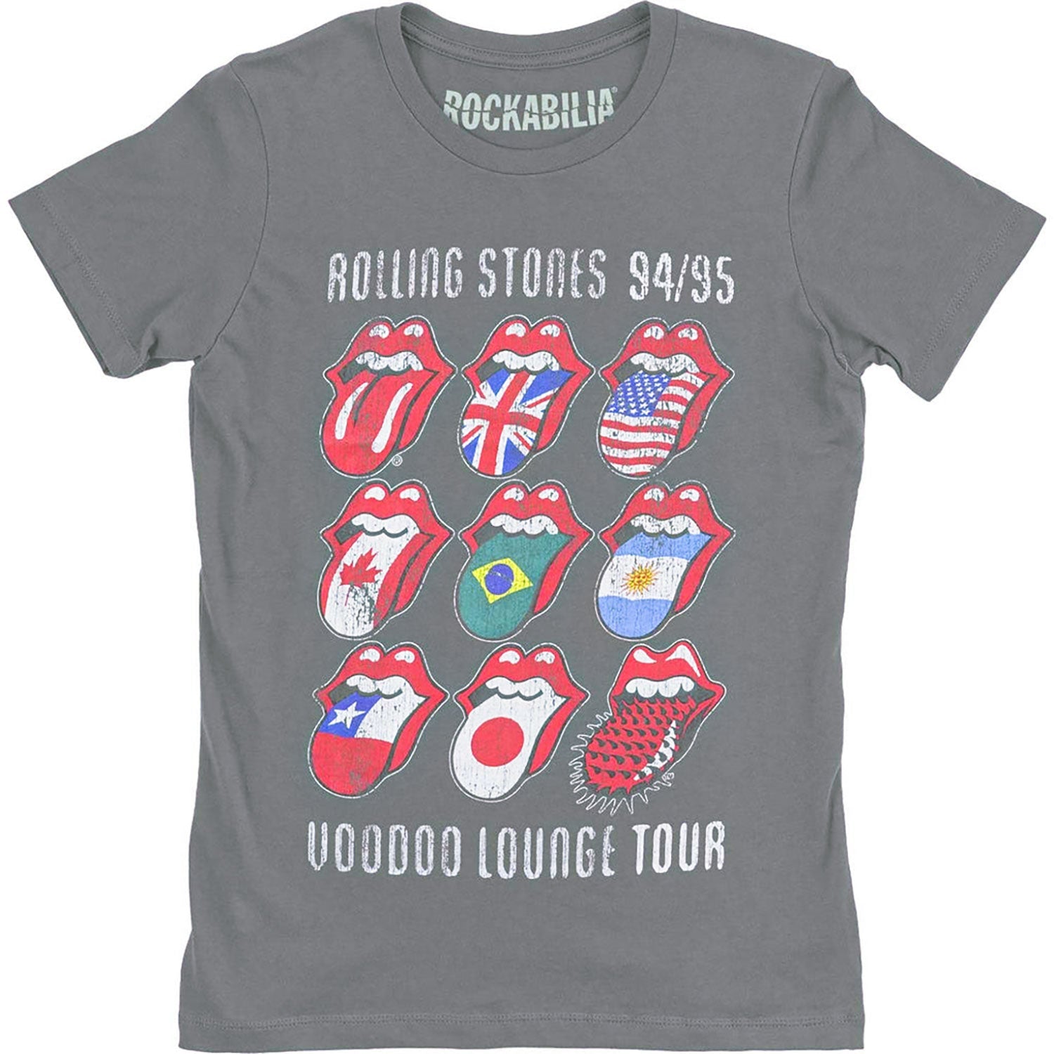 Rolling Stones Rolling Stones Voodoo Lounge Tongues Junior Top