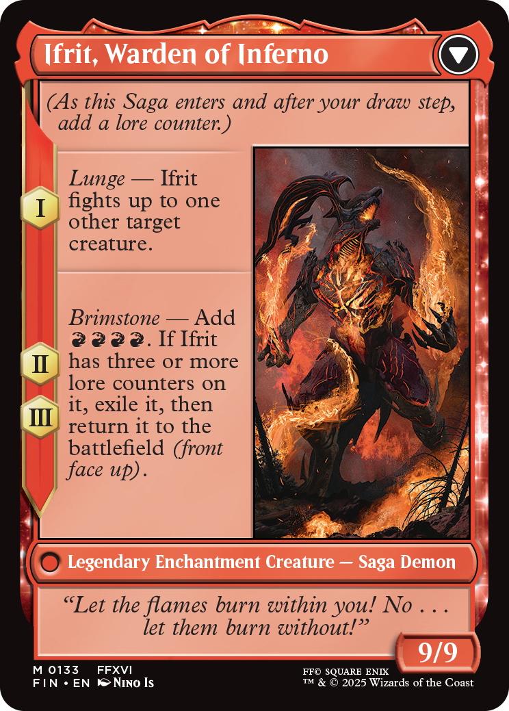 Magic: The Gathering — FINAL FANTASY Card Showcase Part 16 (FINAL FANTASY XVI) | TOPICS | FINAL FANTASY PORTAL SITE