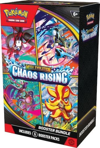 Pokémon Trading Card Game: Mega Evolution Chaos Rising Booster Bundle 10-10403-109